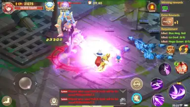 Captura de tela de Summoners Knight: Dragon Blaze 10
