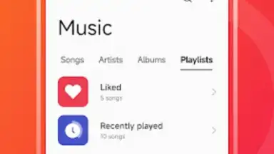Captura de tela de OPPO Music 2