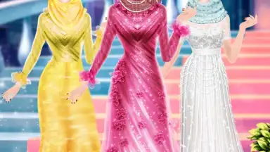 Captura de tela de Hijab Girl Salon- Muslim Fashion Princess Makeover 1