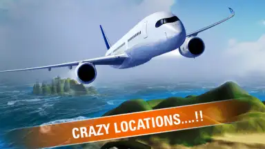 Captura de tela de Plane Driving Simulator 4