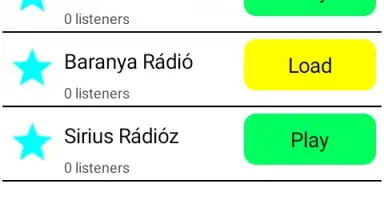 Captura de tela de Hungarian Radio Online 4