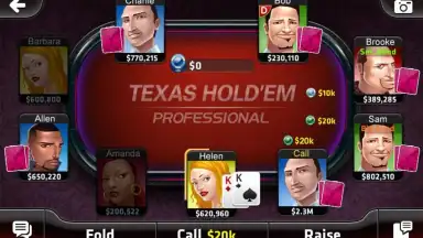 Captura de tela de Texas Holdem Poker OL 2