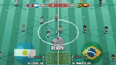Captura de tela de Pixel Cup Soccer - Lite 7