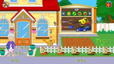 Captura de tela de My Town Grandparents House 3