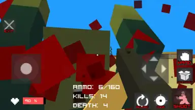 Captura de tela de Zombie Craft 4