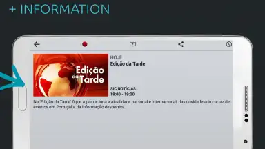 Captura de tela de MEO Go 9