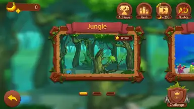 Captura de tela de Jungle Monkey Run 4