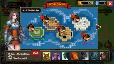 Captura de tela de The Dark RPG: 2D Pixel Game 7