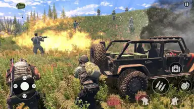 Captura de tela de Commando Mission Offline games 1