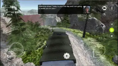 Captura de tela de Snow Runer : driving games 8