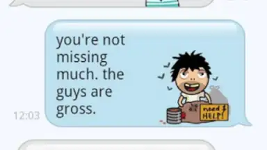 Captura de tela de Lango Messaging 3