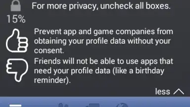 Captura de tela de AVG Privacy Fix 2