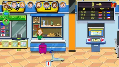 Captura de tela de My Town Airport 7