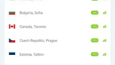 Captura de tela de VPN Australia 3