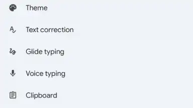 Captura de tela de Gboard 2