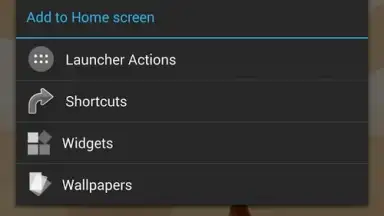 Captura de tela de Holo Launcher 3