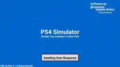 Captura de tela de PS4 Simulator 5