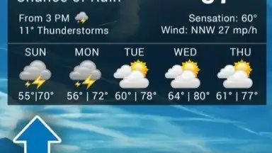 Captura de tela de Weather XL PRO 14