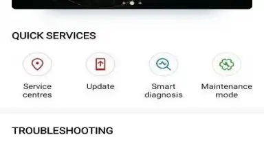 Captura de tela de HUAWEI Smart diagnosis 1