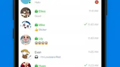 Captura de tela de Potato chat 7