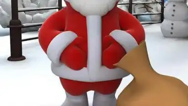 Captura de tela de Talking Santa 5