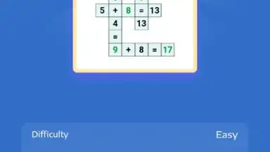 Captura de tela de Cross Math 7