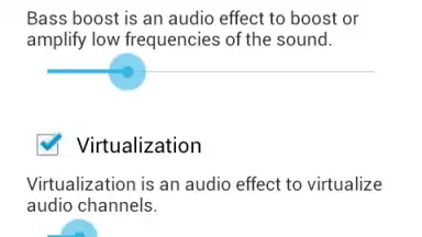 Captura de tela de Equalizer Pro 6