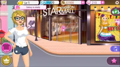 Captura de tela de Star Girl 4