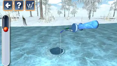 Captura de tela de Winter fishing. Lakes. 3