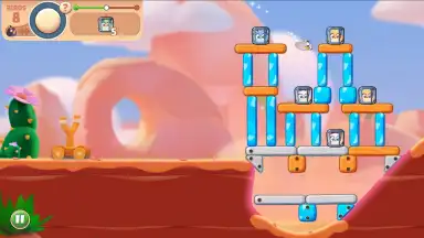 Captura de tela de Angry Birds Journey 10
