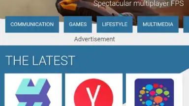 Captura de tela de Yandex Browser Beta 1