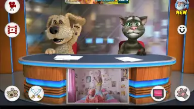 Captura de tela de Talking Tom and Ben News Free 2