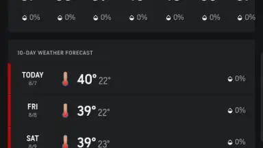 Captura de tela de AccuWeather 22