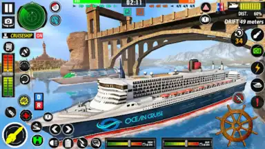 Captura de tela de Cruise Ship Driving Simulator 3