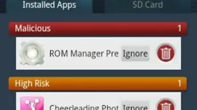 Captura de tela de Antivirus y Seguridad Móvil 2