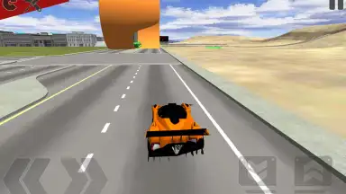 Captura de tela de Racing Car Driving Simulator 5