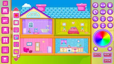 Captura de tela de Doll House Decoration 2