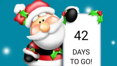 Captura de tela de Santa CountDown 2