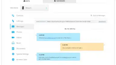 Captura de tela de G Cloud Backup 1