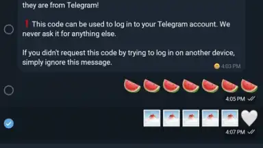 Captura de tela de Telegram X 6