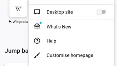Captura de tela de Firefox 10