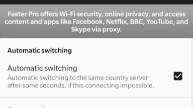 Captura de tela de VPN-Faster Pro 8