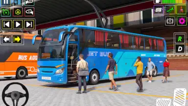 Captura de tela de Bus Simulator GT Bus Game 4