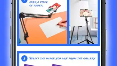 Captura de tela de AR Drawing Anime 7
