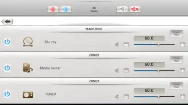 Captura de tela de Marantz Remote App 15
