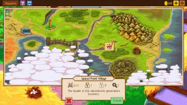 Captura de tela de Knights of Pen and Paper 2 8