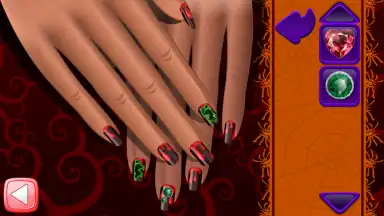 Captura de tela de Halloween Nail 2