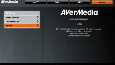 Captura de tela de AVerTV Mobile 1
