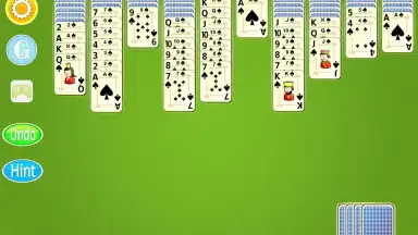 Captura de tela de Spider Solitaire Mobile 3