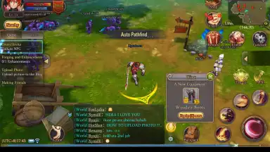Captura de tela de Starry Fantasy Online 1